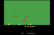 Desert Falcon for Atari 2600 - I've been knocked down...