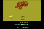 Desert Falcon for Atari 2600 - The first end of level boss.