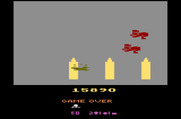 Desert Falcon for Atari 2600 - Game over.