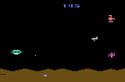 Space Jockey for Atari 2600 - Game start.