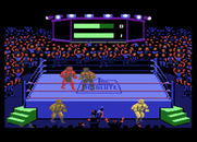 Title Match Pro Wrestling for Atari 7800 - Second round start...