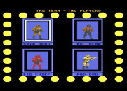 Title Match Pro Wrestling for Atari 7800 - Selecting characters...