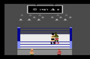 Title Match Pro Wrestling for Atari 2600 - Title screen and game demo.
