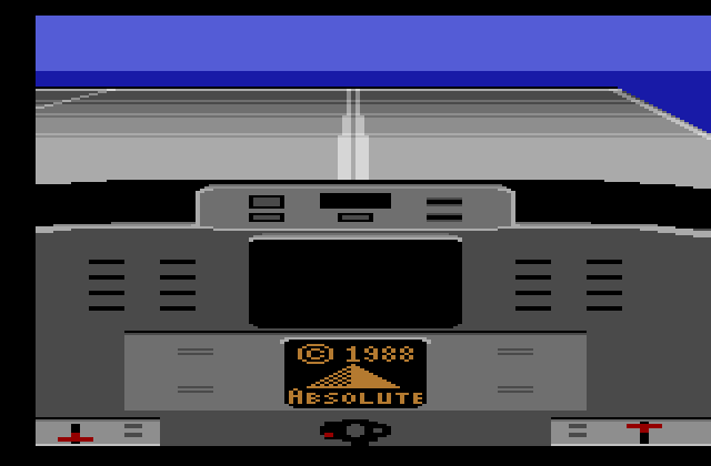 Tomcat: The F-14 Fighter Simulator Atari 2600 Screenshot: Starting screen.