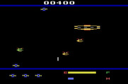 Cross Force for Atari 2600 - The mother ship passes by...