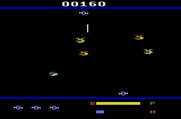 Cross Force for Atari 2600 - Game start.