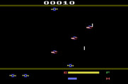 Cross Force for Atari 2600 - Don't get blasted by enemy fire...