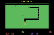Tape Worm for Atari 2600 - Don't get hit by Beeky the bird!