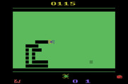 Tape Worm for Atari 2600 - Caught by Spanky the spider!