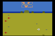 Planet Patrol for Atari 2600 - Starting screen.