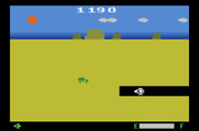 Planet Patrol for Atari 2600 - Landed, and an ambulence comes to help...