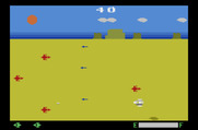 Planet Patrol for Atari 2600 - Shoot enemies for bonus points, or simply avoid them...