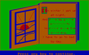 Missing Letters for IBM PC/Compatibles - Introduction screen.