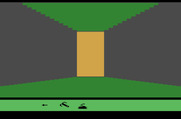 Swordquest: EarthWorld for Atari 2600 - The door animation leading me to the next room.