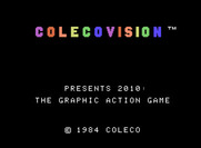 2010: The Graphic Action Game for ColecoVision - Title screen.
