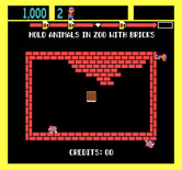 Zoo Keeper for Arcade - Attract mode.