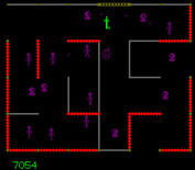 Frenzy for Arcade - These purple robots are even more difficult to destroy than previous ones...