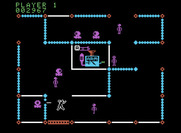 Frenzy for ColecoVision - Robots can shoot through walls too...