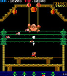 Donkey Kong 3 for Arcade - Start of round 2.
