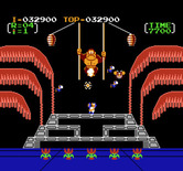 Donkey Kong 3 for NES / Famicom - Insect invasion begins...