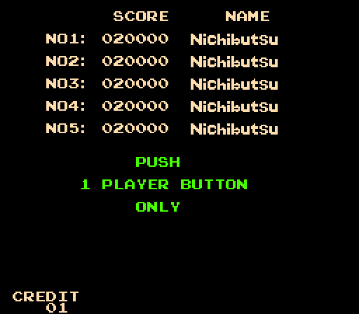 Crazy Climber Arcade Screenshot: Ready player 1?