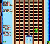 Crazy Climber for Arcade - Game start.