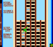 Crazy Climber for Arcade - Be mindful of the gaps in the buildings!