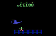 Crazy Climber for Atari 2600 - Catch the helicopter to leave this building...