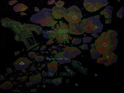 Asteroids Deluxe for Arcade - Game demo mode.