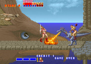 Golden Axe for Arcade - This is a dangerous bridge to cross...