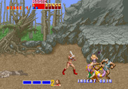 Golden Axe for Arcade - Game start; here come some enemies!