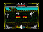 Golden Axe for ZX Spectrum - Game over.