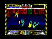 Golden Axe for ZX Spectrum - Using magic to attack multiple opponents!