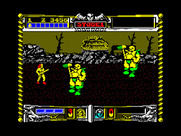 Golden Axe for ZX Spectrum - These large enemies are at the end of stage 1.