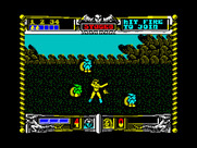 Golden Axe for ZX Spectrum - Power up while you can, you'll need it!