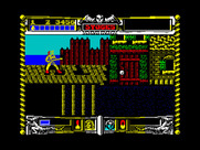 Golden Axe for ZX Spectrum - The start of stage 5.