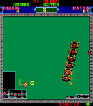 Super Qix for Arcade - Start of round 4.