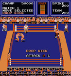 Tag Team Wrestling for Arcade - Attacking my opponent...