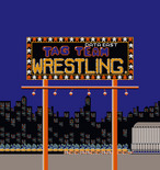 Tag Team Wrestling for Arcade - Title screen.