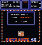 Tag Team Wrestling for Arcade - Enter your name...