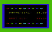 Electra Sport Soccer for Commodore VIC-20 - Game over; here's my score...