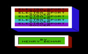 Electra Sport Soccer for Commodore VIC-20 - Title screen.