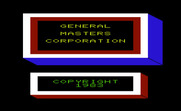 Electra Sport Soccer for Commodore VIC-20 - Copyright screen.