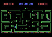 K-Razy Antiks for Atari 8-bit - Game start.