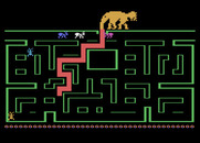 K-Razy Antiks for Atari 8-bit - The anteater can be tough to dodge...