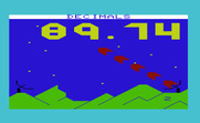 Sky Math for Commodore VIC-20 - The next question appears...