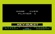 Key Quest for Commodore VIC-20 - Game over.
