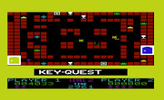 Key Quest for Commodore VIC-20 - Start of level 2.