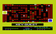 Key Quest for Commodore VIC-20 - Game start.