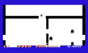 Super Amok for Commodore VIC-20 - When you move to another room the screen scrolls...